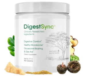 DigestSync gut health supplement bottle