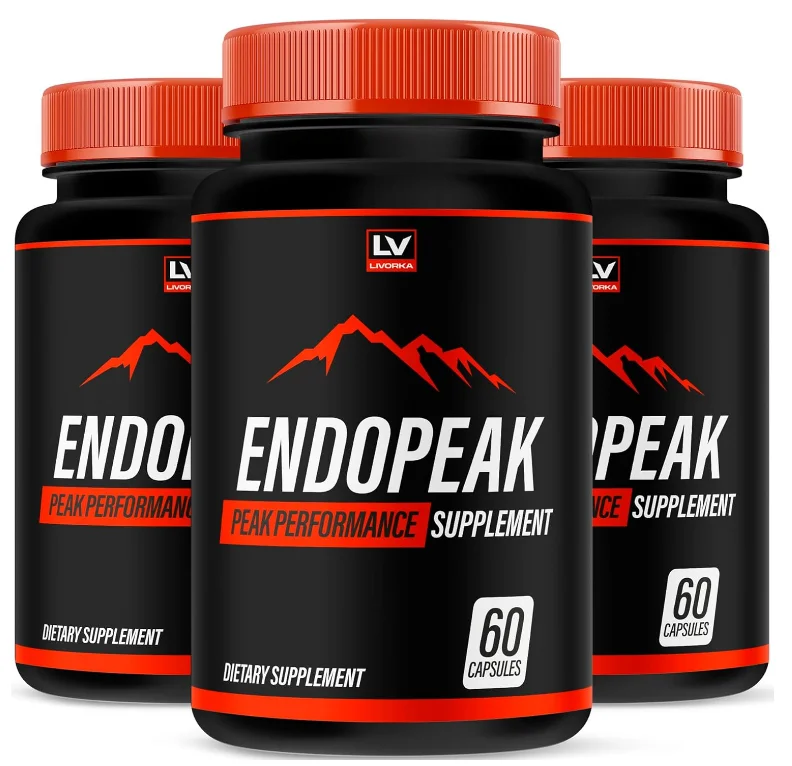 EndoPeak supplement bottle