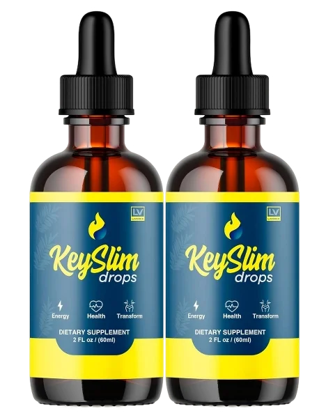 Keyslim Drops Weight Management Supplement Bottle