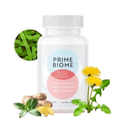 PrimeBiome Gut Health & Skin Rejuvenation Gummies