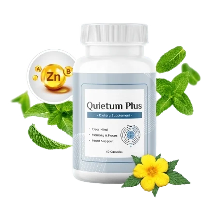 Quietum Plus Hearing Health Supplement Bottle