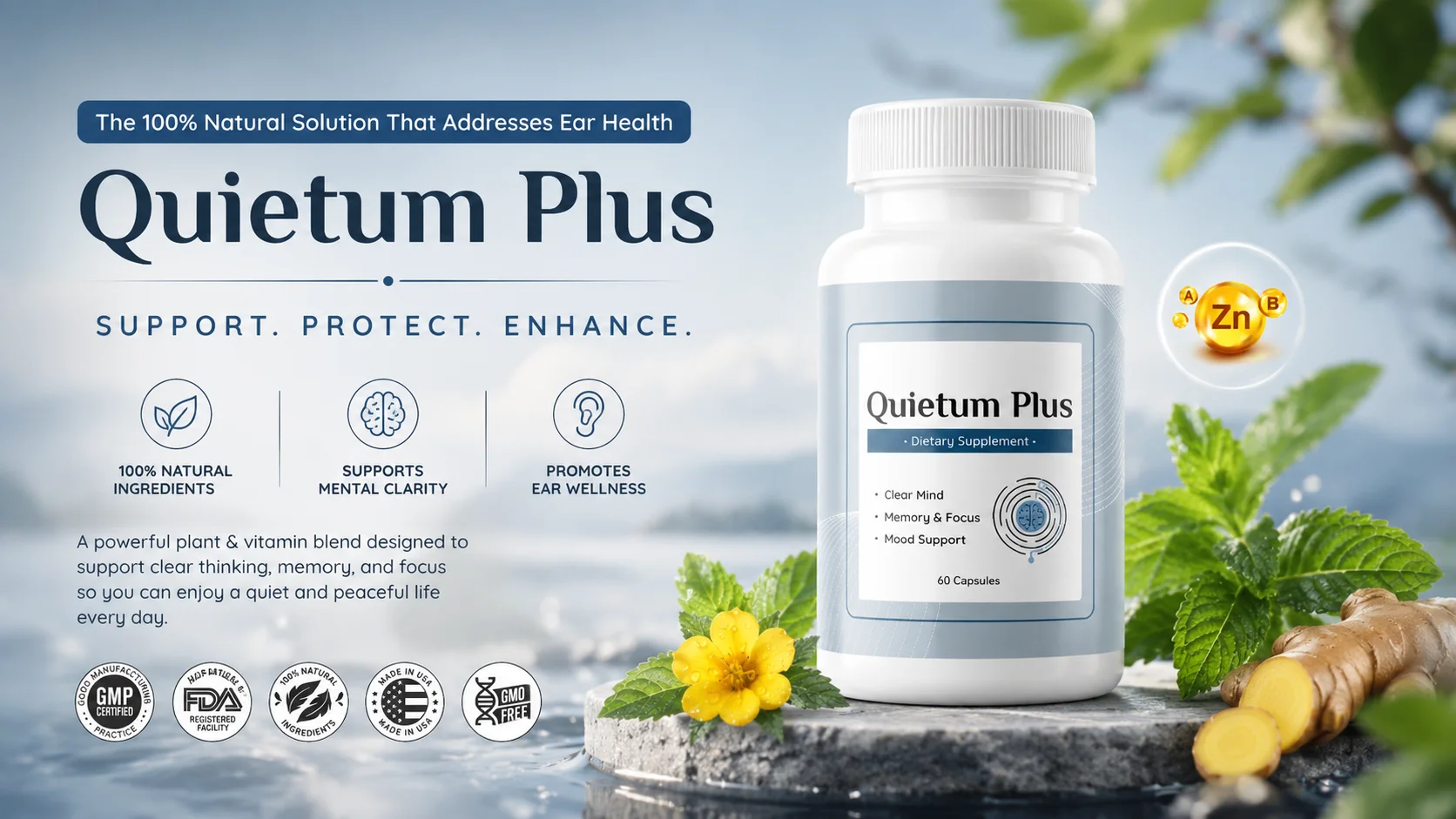 Quietum Plus Ingredients Label