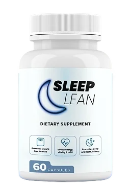 Sleep Lean Nighttime Weight Management Supplement Bottle