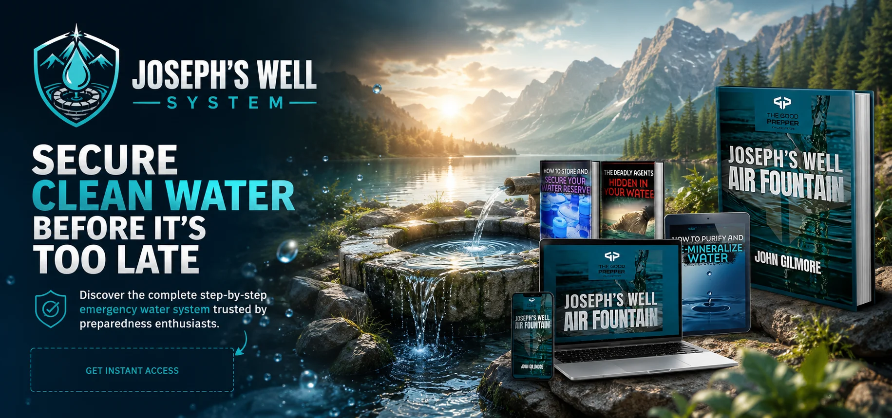 Joseph's Well System water filtration unit