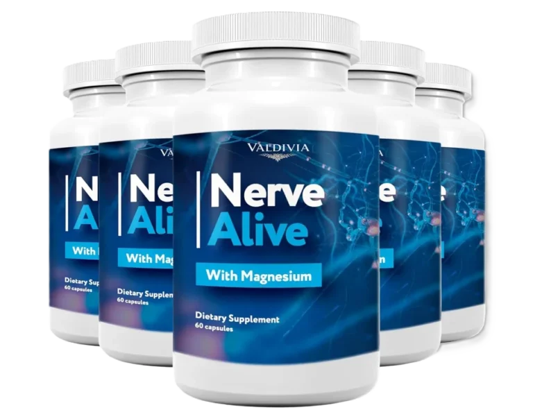 NerveAlive Supplement Bottle for Nerve Health and Neuropathy Relief